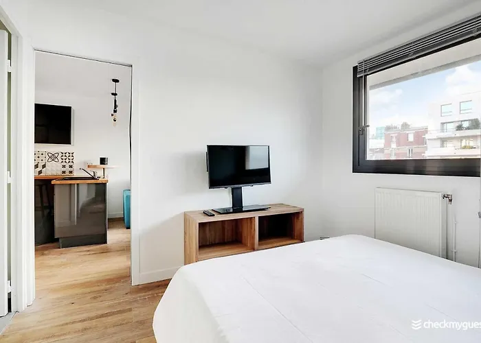 Cozy Apartment - 1Br-4P - Next To Paris